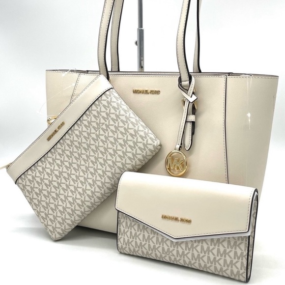 Michael Kors Handbags - Michael Kors Large Charlotte 3 in 1 Tote Bag | CHOOSE & PICK